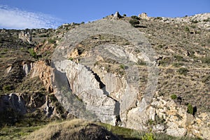 Landscape in Poza de la Sal; Burgos