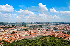 Landscape of Prague