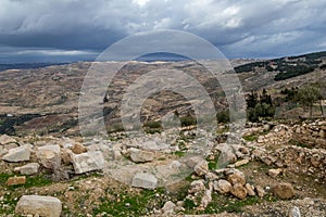 Landscape, Promised Land from Mount Nebo, Jordan