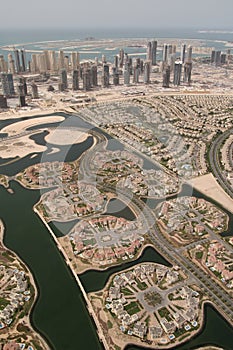 Landscape of Properties in Dubai photo