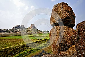 landscape at purulia photo