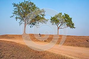 LANDSCAPE AT PURULIA WEST BENGAL INDIA photo