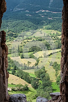Landscape of the Pyrenees,
