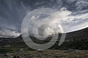 Landscape in the Rawah Wilderness, Colorado