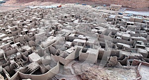 Remains of the ancient city of  Al-ÃÂ´Ula near Madain Saleh in Saudi Arabia KSA photo