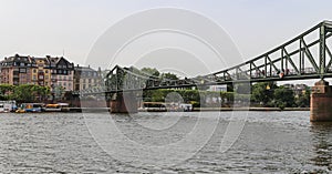 The landscape in the Rhine,frankfurt, germany