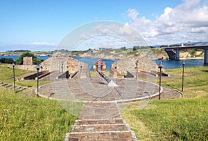 Landscape in Ribadeo, Spain photo