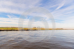 Landscape river the Eem