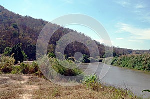 landscape with river in natrue