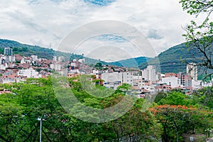 landscape of san gil santander city