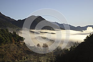 Landscape in Sant Llorens de Morunys photo