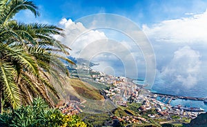 Landscape with Santa Cruz de La Palma