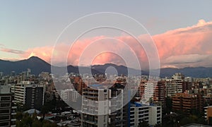 Landscape Santiago photo