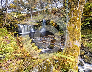 Landscape scenery around calderdale