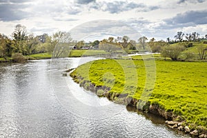 Landscape scenery at bru na boinne