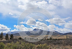 Landscape Scenery, Interstate 17, Phoenix to Flagstaff, Arizona, United States