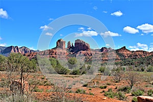 Landscape Scenery, Interstate 17, Phoenix to Flagstaff, Arizona, United States