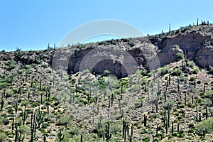 Landscape scenery Jerome, Maricopa County, Arizona, United States