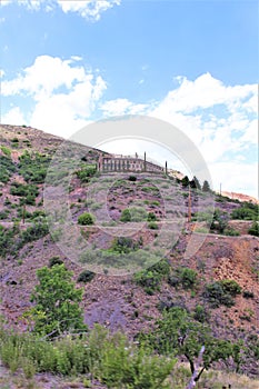 Landscape scenery Jerome, Maricopa County, Arizona, United States