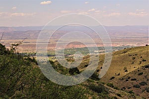 Landscape scenery Jerome, Maricopa County, Arizona, United States