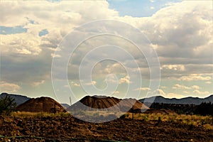 Landscape scenery Jerome and Phoenix, Maricopa County, Arizona, United States