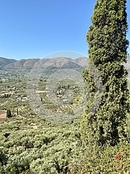 Landscape scenery in Meso Gerakari.