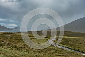 Landscape Scotland skye island