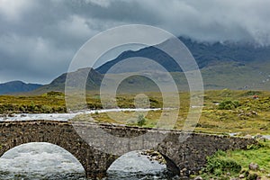 Landscape Scotland skye island