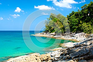 The landscape of Sea and Shore filmed in Thailand