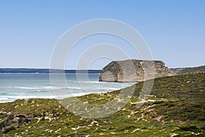 The landscape at Seal Bay, Kangaroo island