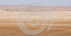 Landscape of Sealine  Sand dunes  in Doha Qatar