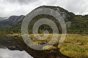 Landscape in the Setesdal photo