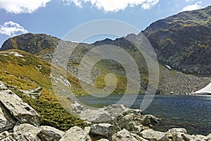 Landscape of The Seven Rila Lakes, Rila Mountain, Bulgaria