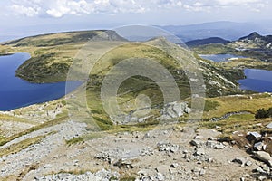 Landscape of The Seven Rila Lakes, Rila Mountain, Bulgaria