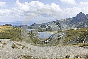 Landscape of The Seven Rila Lakes, Rila Mountain, Bulgaria