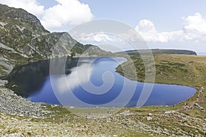 Landscape of The Seven Rila Lakes, Rila Mountain, Bulgaria