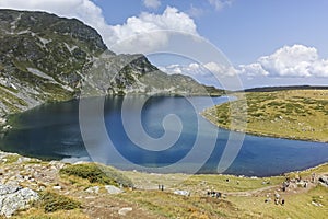 Landscape of The Seven Rila Lakes, Rila Mountain, Bulgaria