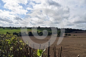 Landscape shot Alfreton in derbyshire