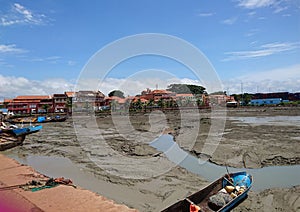 Landscape showing Guinea Bissau port