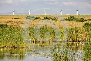 Landscape showing urbanization in Nairobi