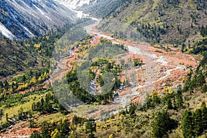 Landscape of Sichuan National Highway in China