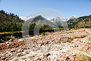 Landscape of Sichuan National Highway in China