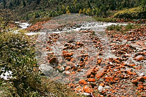 Landscape of Sichuan National Highway in China