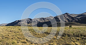 Landscape of sierra argentina