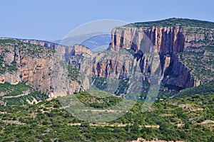 Landscape of the Sierra del Montsec photo