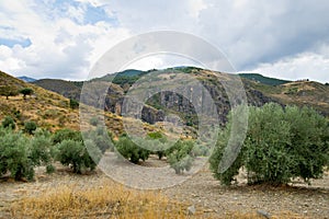 Landscape in Sierra Nevada.