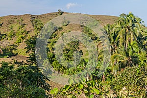 Landscape of Siquijor island, Philippine