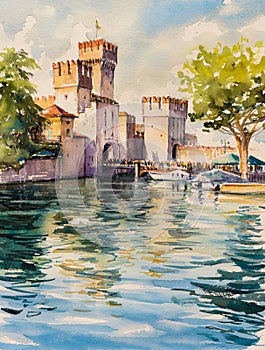 Landscape from Sirmione