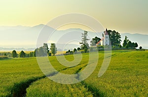 Krajina v slovenskom regióne Turiec
