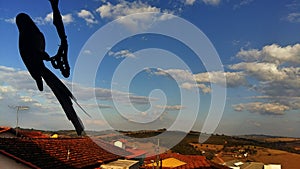 Landscape at small city